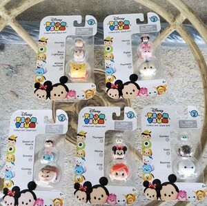 New Disney Tsum Tsum Series 2, "Collect 'Em, Stack 'Em", 5 Packages, 3 In Each